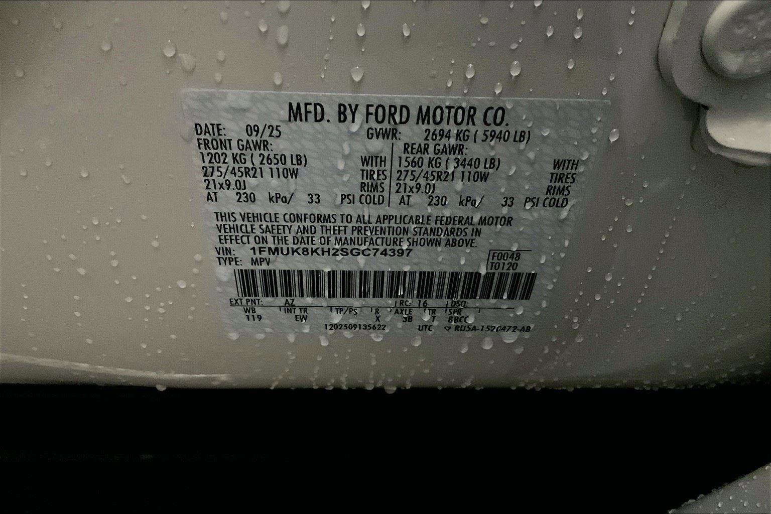 New 2025 Ford Explorer ST-Line w/ Premium Package image 36