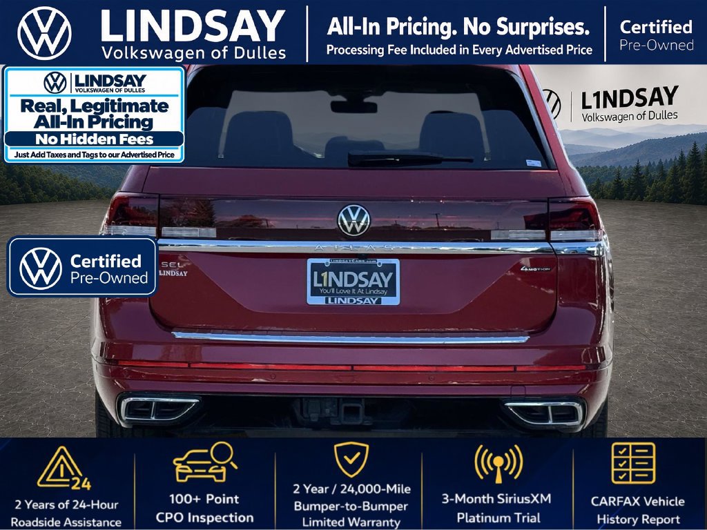 Used 2024 Volkswagen Atlas SEL Premium R-Line AWD/4WD image 6