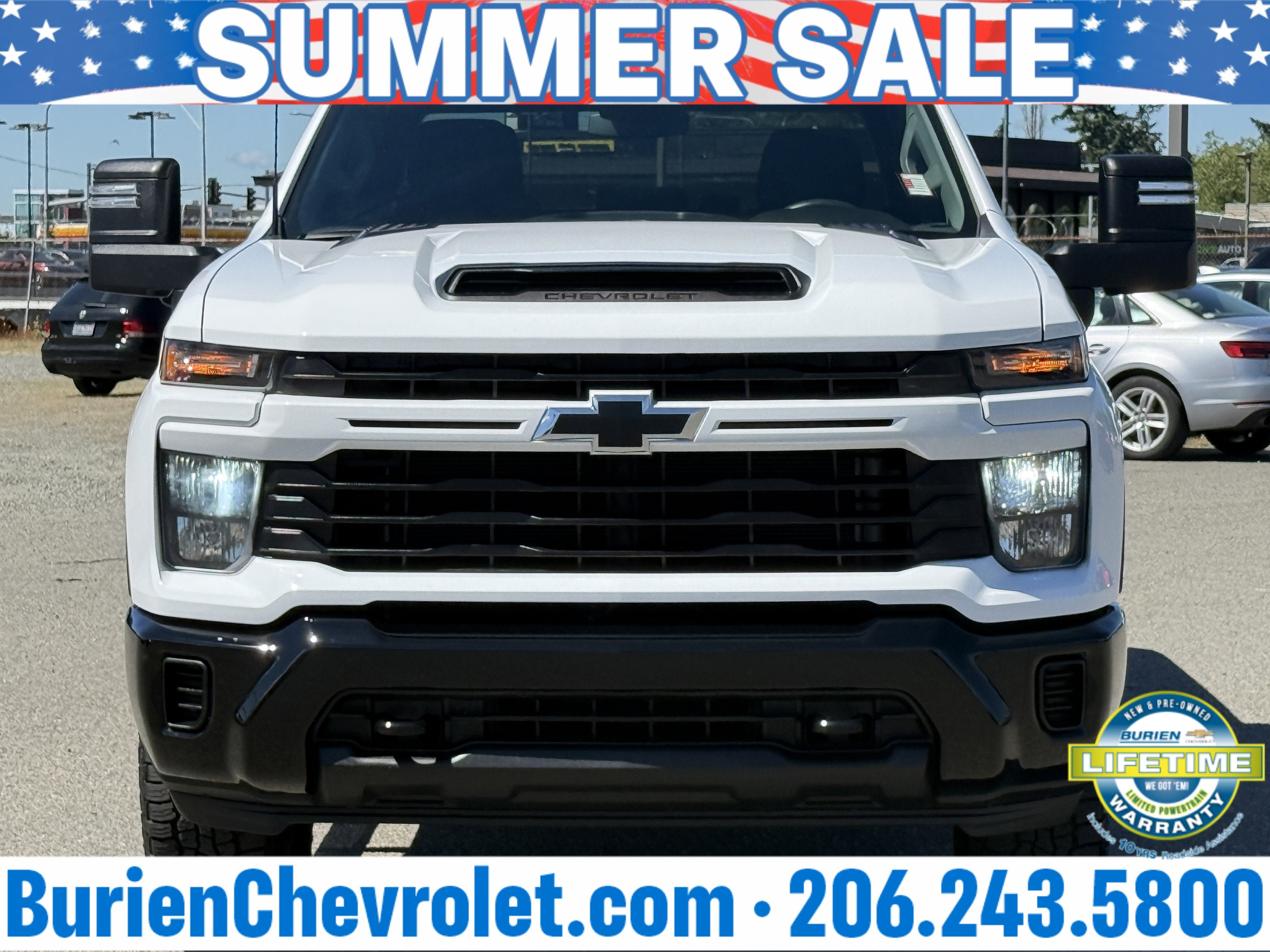 Used 2024 Chevrolet Silverado 2500 Custom w/ Custom Convenience Package AWD/4WD image 8