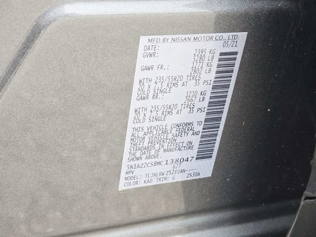 Used 2021 Nissan Murano SL AWD/4WD image 36