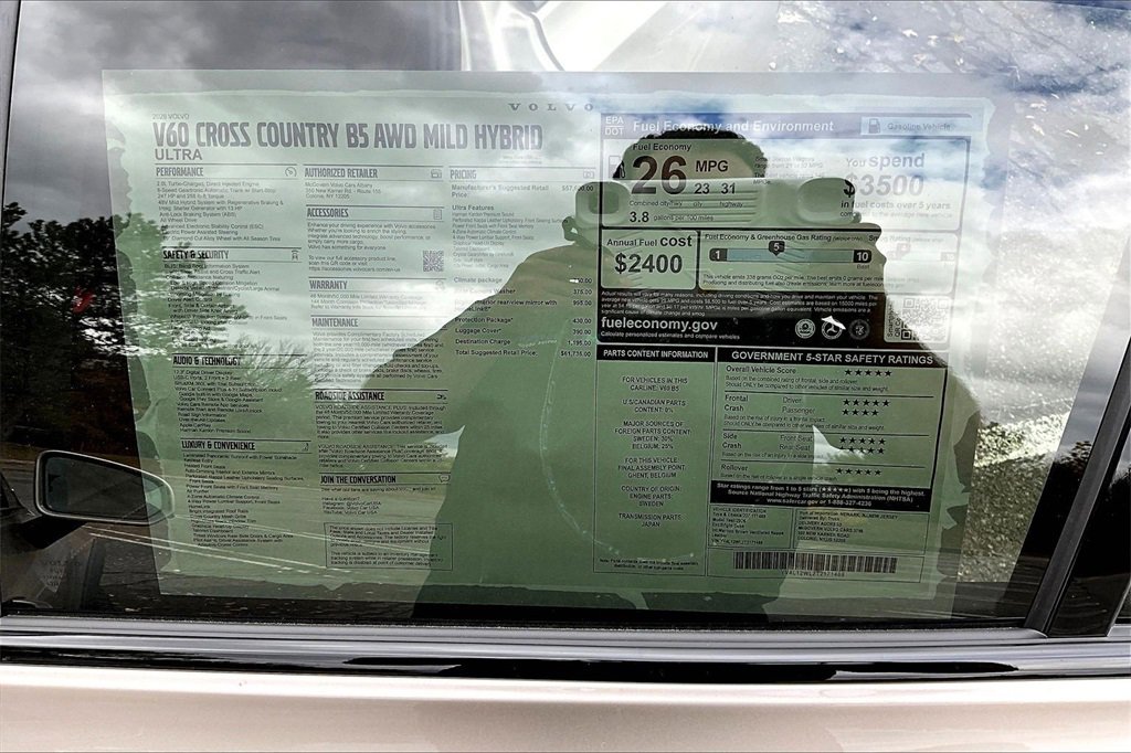 New 2026 Volvo V60 B5 Cross Country Ultra w/ Climate Package image 14