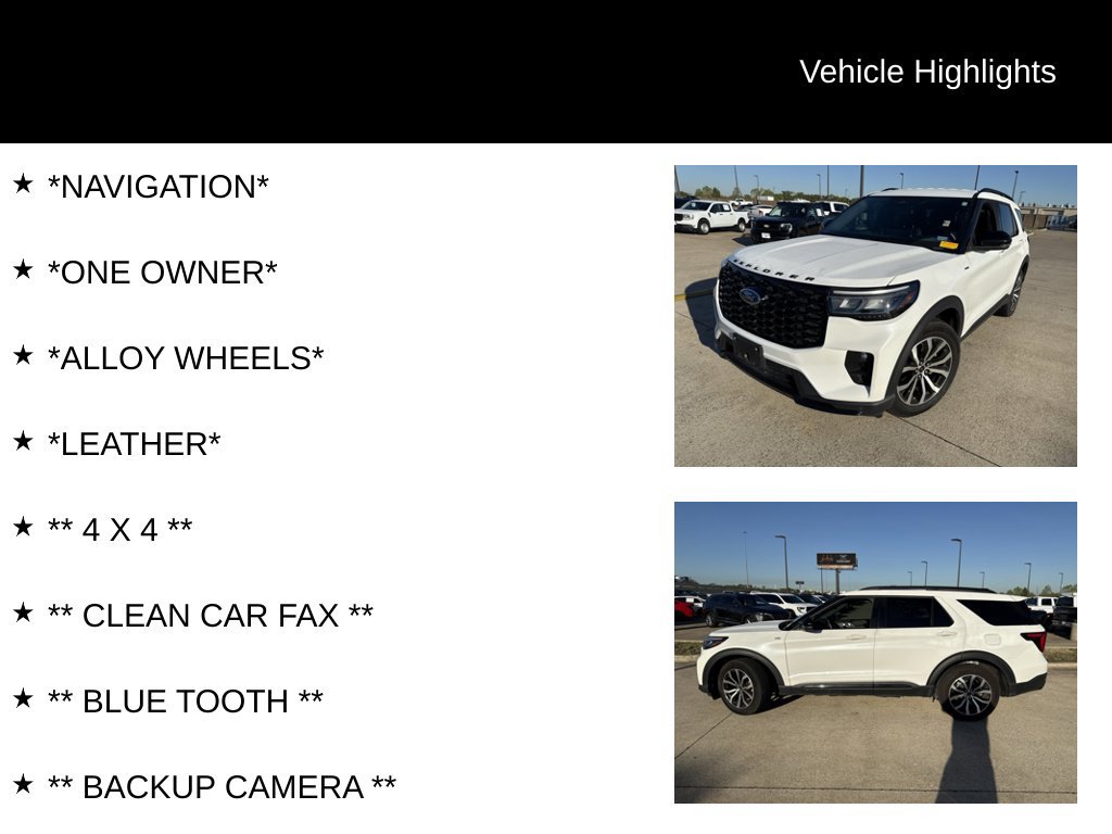 Used 2025 Ford Explorer ST-Line AWD/4WD image 4