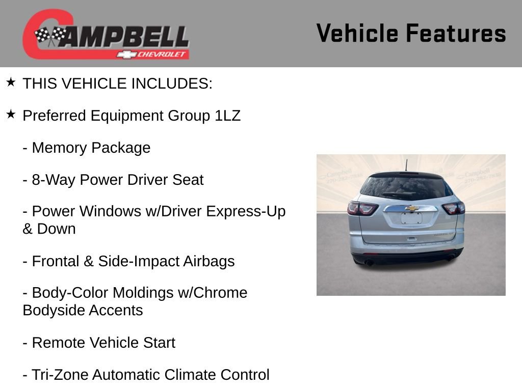 Used 2016 Chevrolet Traverse LTZ FWD image 5