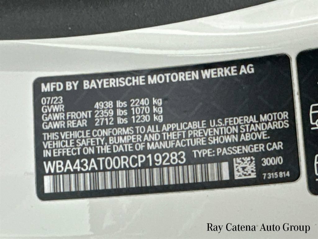 Certified 2024 BMW 430i xDrive Convertible w/ Convenience Package AWD/4WD image 33