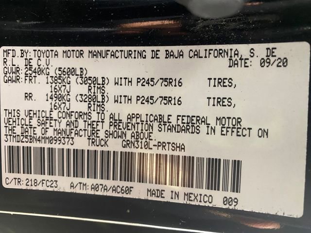 Used 2021 Toyota Tacoma SR5 image 32