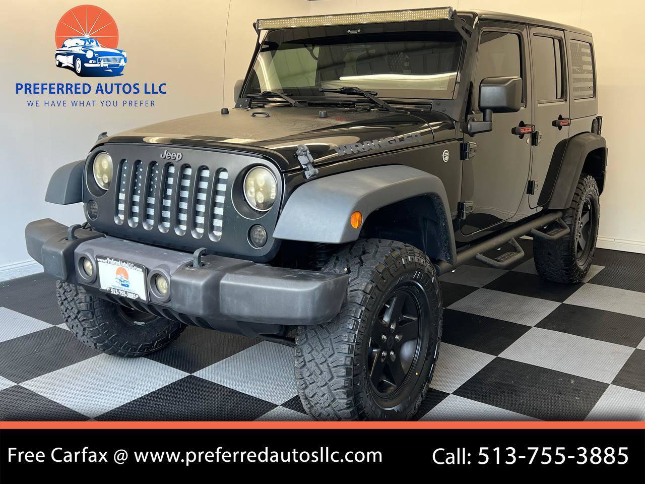 Used 2017 Jeep Wrangler Unlimited Sport image 1