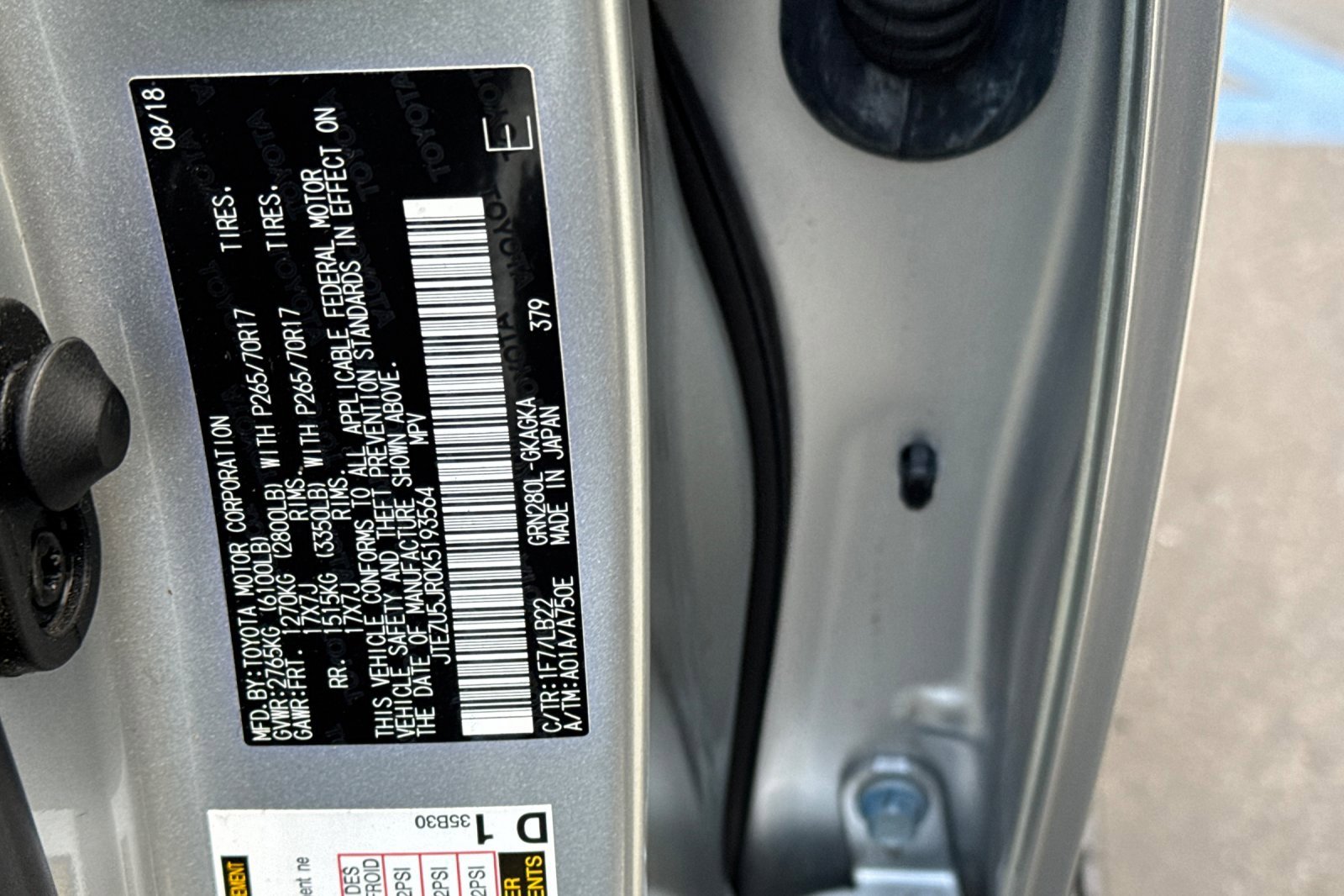 Certified 2019 Toyota 4Runner SR5 Premium image 37