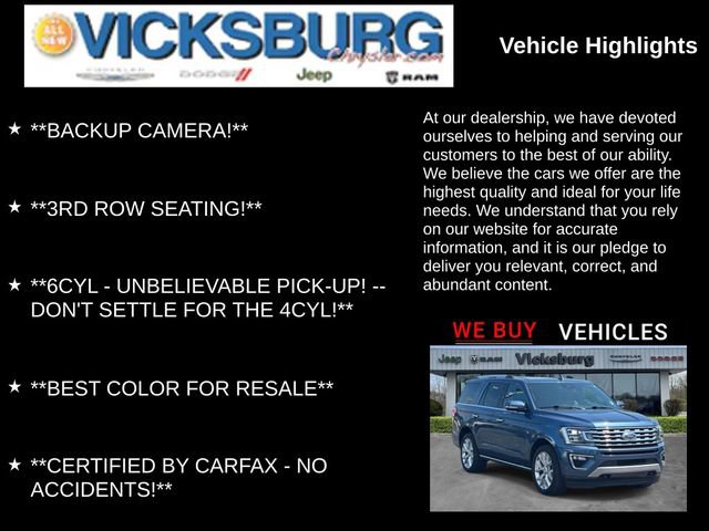 Used 2019 Ford Expedition Limited w/ Equipment Group 302A AWD/4WD image 6