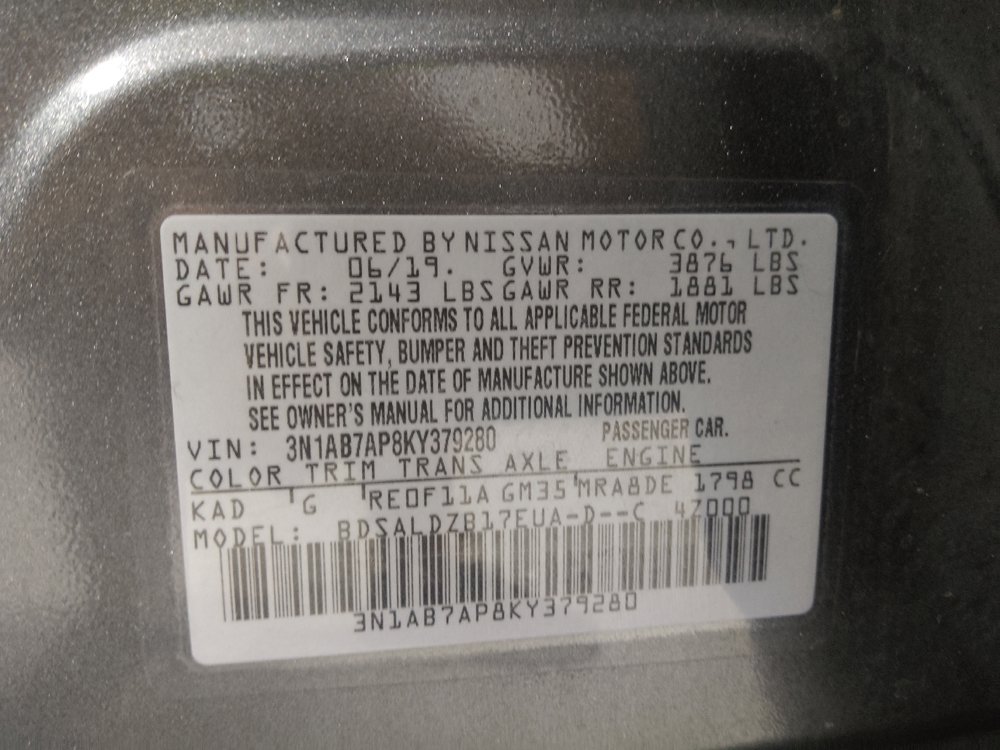 Used 2019 Nissan Sentra SV FWD image 33