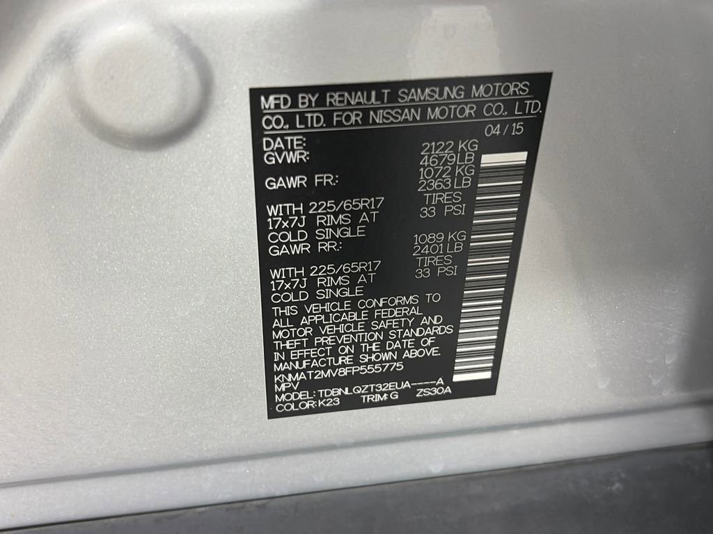 Used 2015 Nissan Rogue SV image 9
