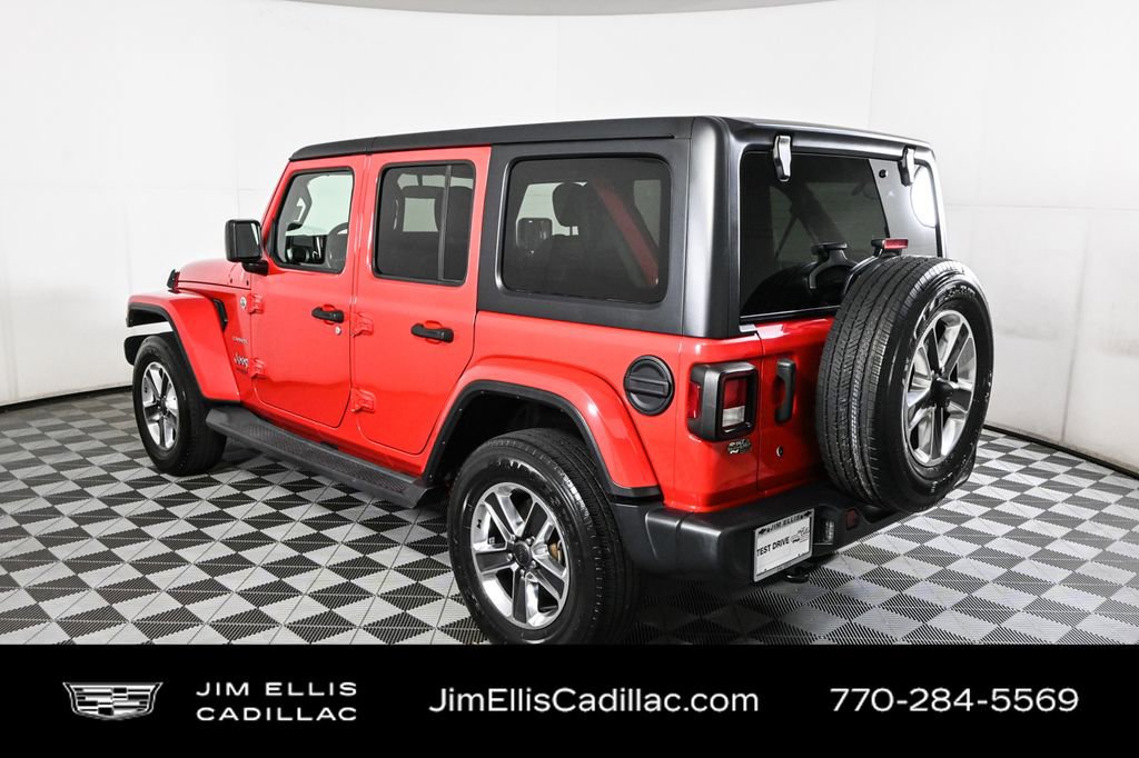 Used 2020 Jeep Wrangler Unlimited Sahara image 3