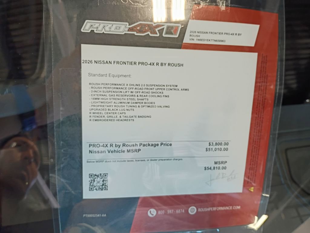 New 2026 Nissan Frontier PRO-4X w/ Pro Premium Package AWD/4WD image 12