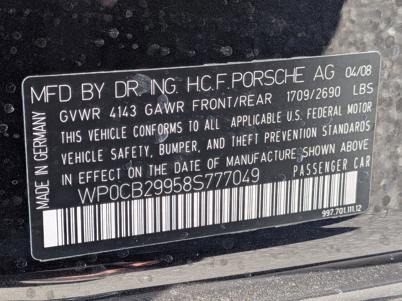 Used 2008 Porsche 911 Carrera S image 21