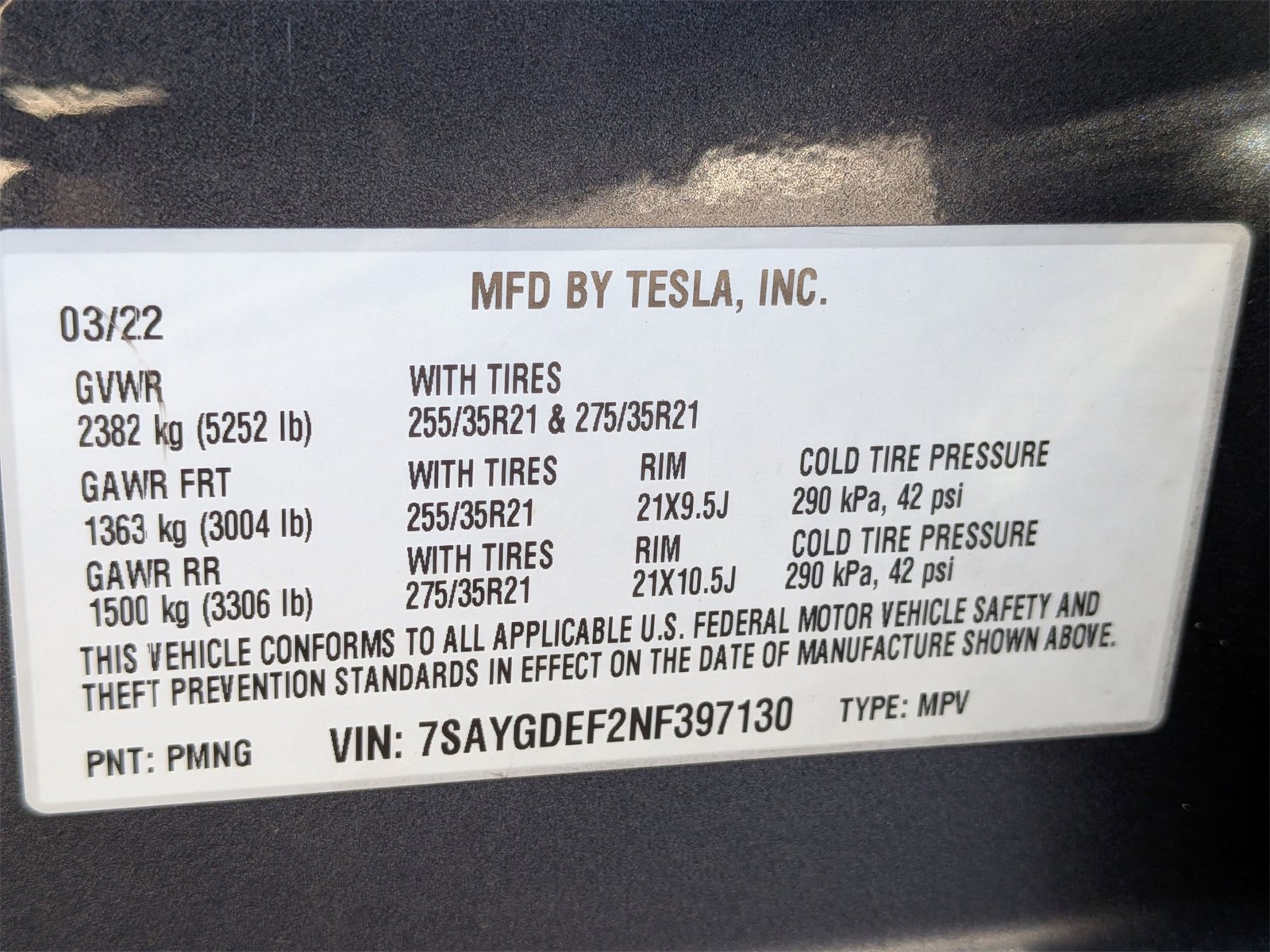 Used 2022 Tesla Model Y Performance image 41