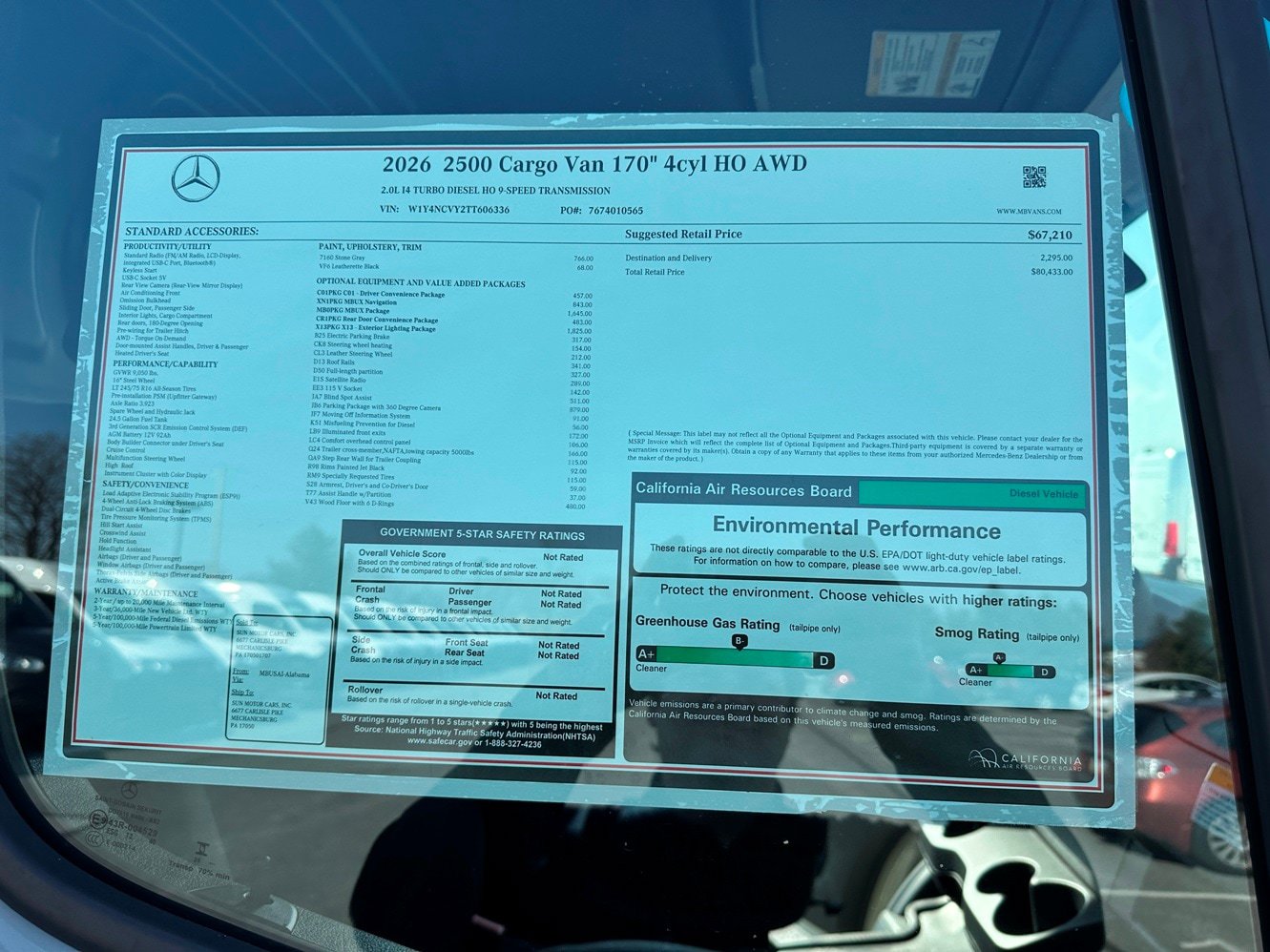 New 2026 Mercedes-Benz Sprinter 2500 image 25