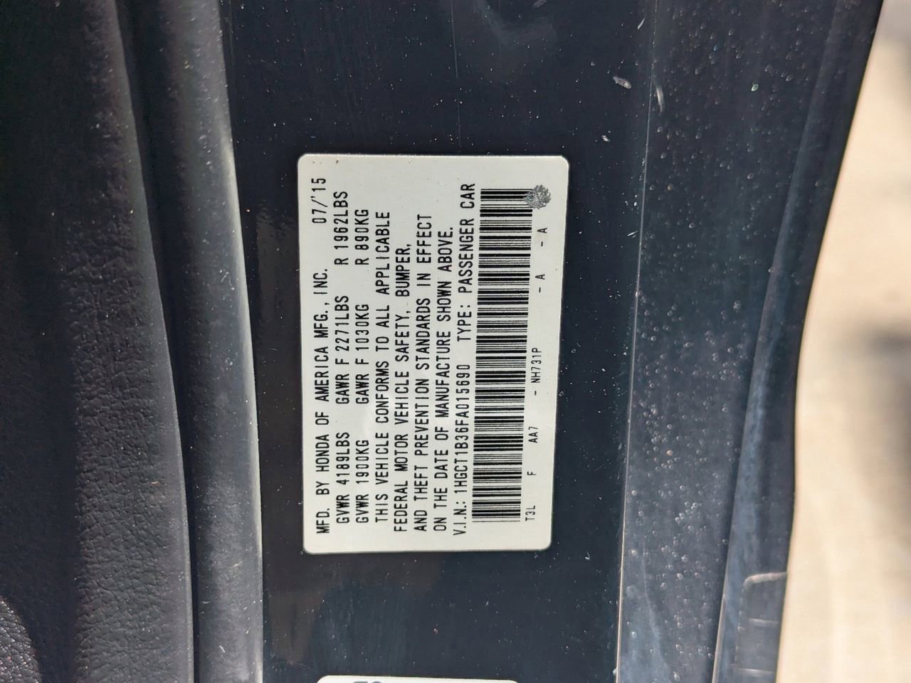 Used 2015 Honda Accord LX-S image 30