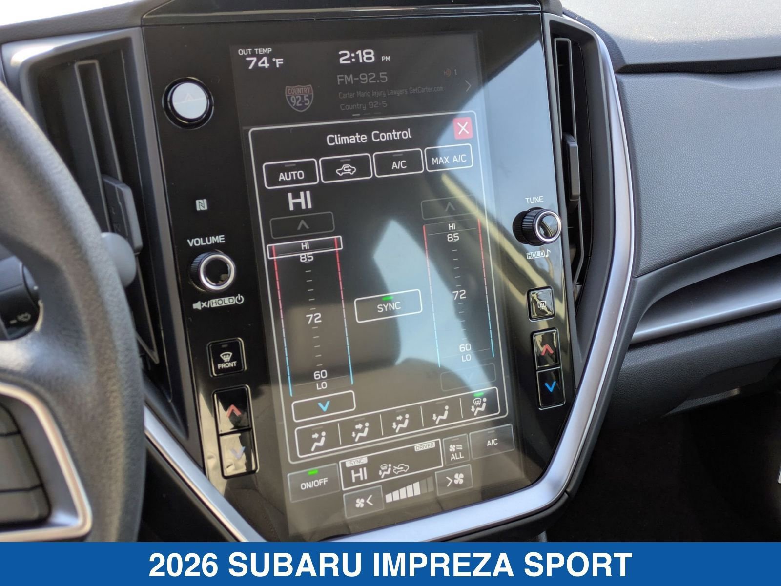 Used 2026 Subaru Impreza 2.0i Sport AWD/4WD image 24