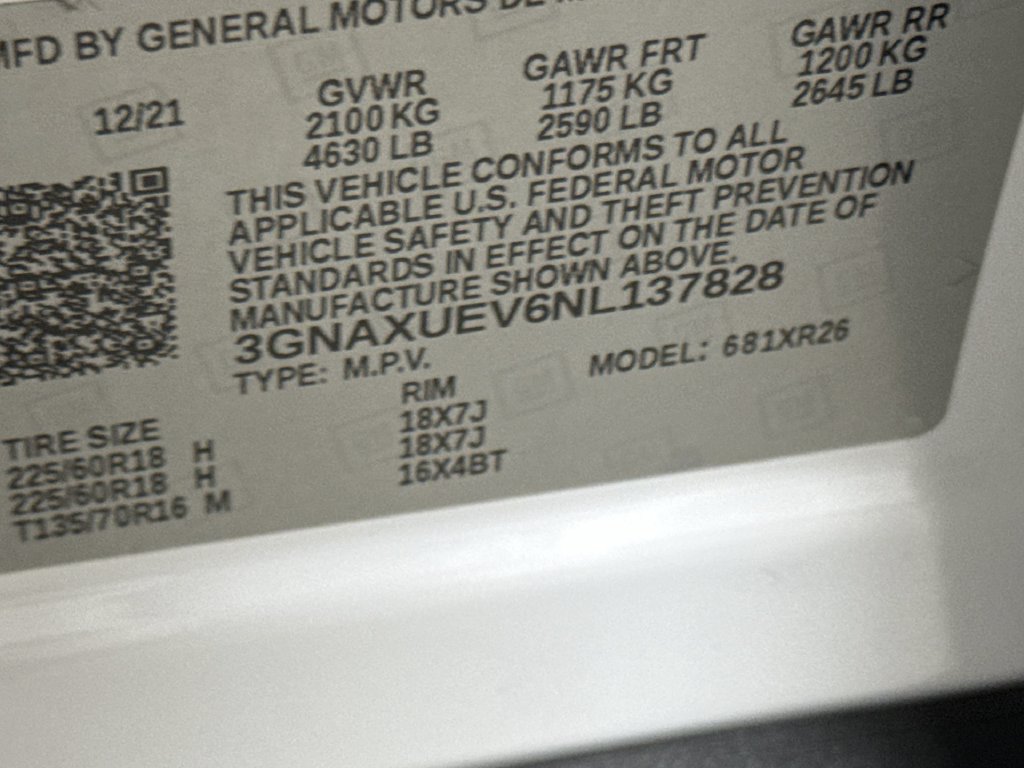 Used 2022 Chevrolet Equinox LT AWD/4WD image 28