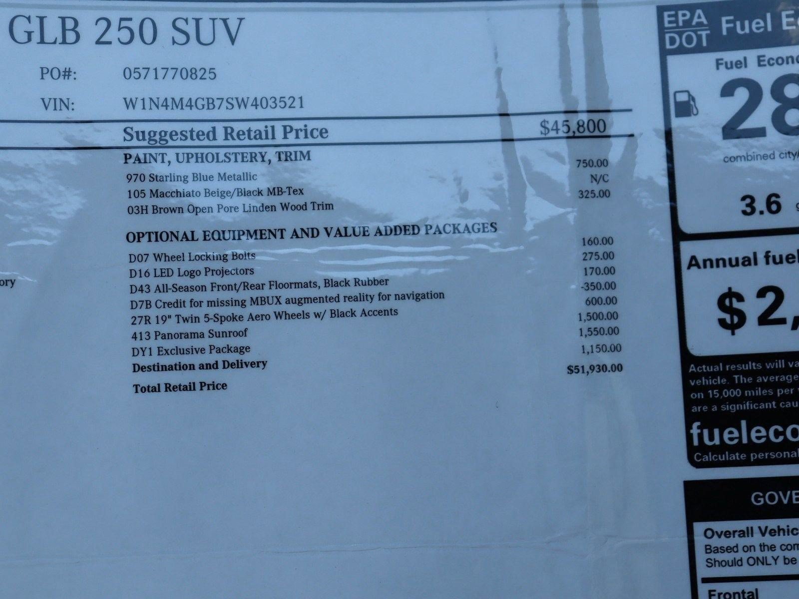 Used 2025 Mercedes-Benz GLB 250 image 49