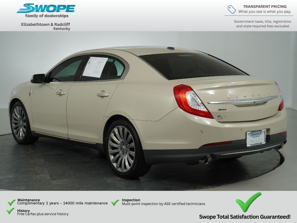 Used 2016 Lincoln MKS AWD w/ Equipment Group 101A image 6