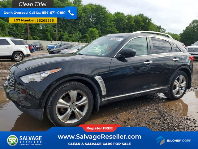 Used 2009 INFINITI FX35 AWD w/ Technology Pkg