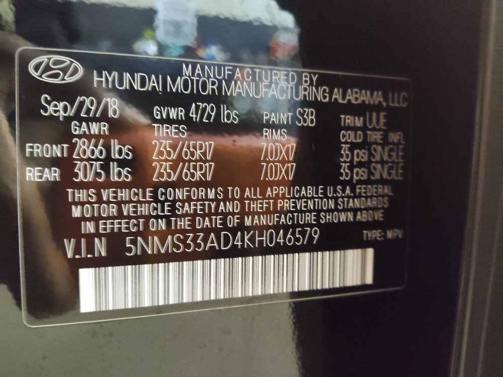 Used 2019 Hyundai Santa Fe SEL FWD image 33