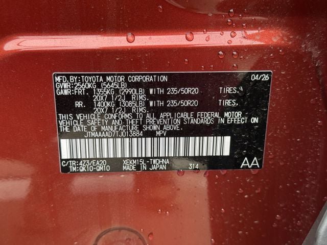 Used 2026 Toyota C-HR AWD/4WD image 36