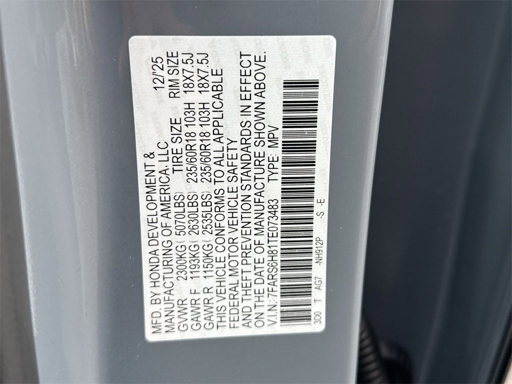 New 2026 Honda CR-V Sport-L image 26