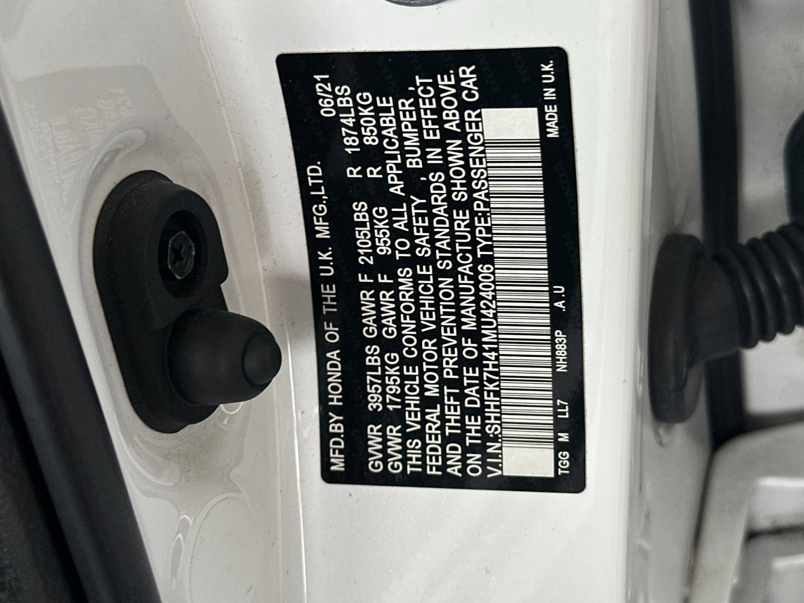 Used 2021 Honda Civic Sport image 27