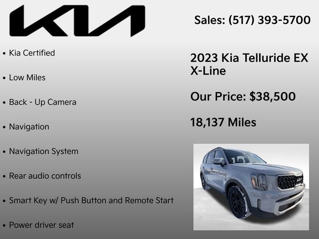 Used 2023 Kia Telluride EX X-Line image 7