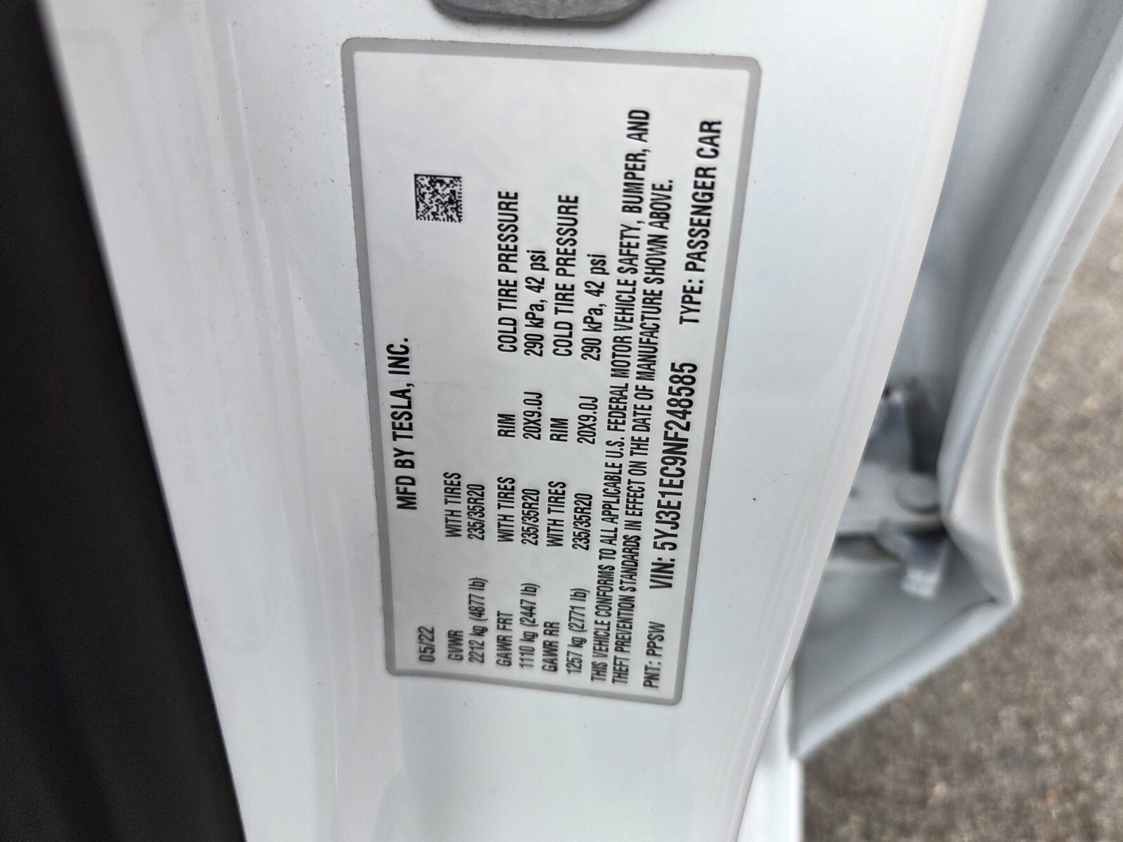Used 2022 Tesla Model 3 Performance AWD/4WD image 23