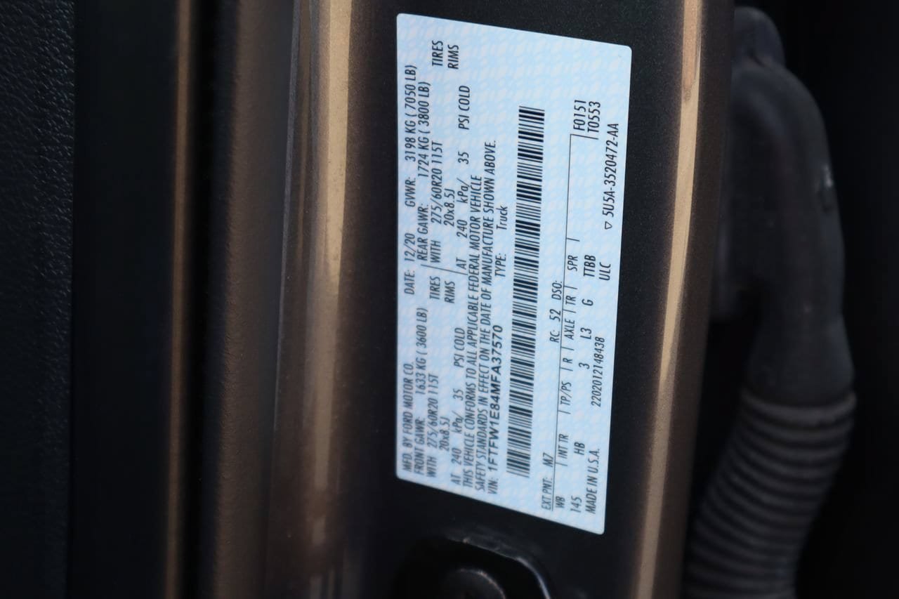 Used 2021 Ford F150 Lariat AWD/4WD image 30