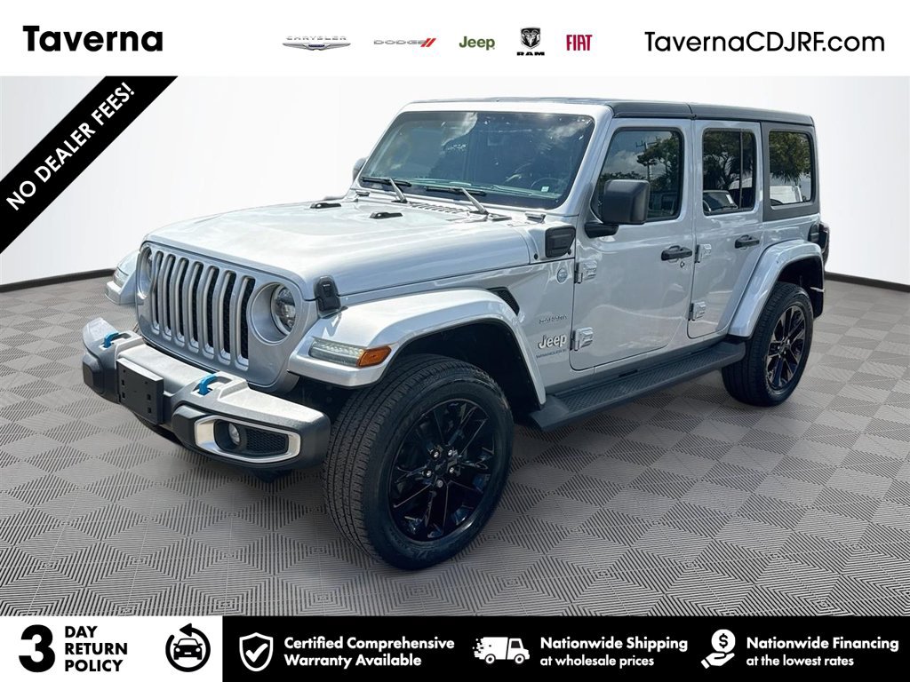 Certified 2023 Jeep Wrangler Unlimited Sahara w/ Cold Weather Group AWD/4WD image 1