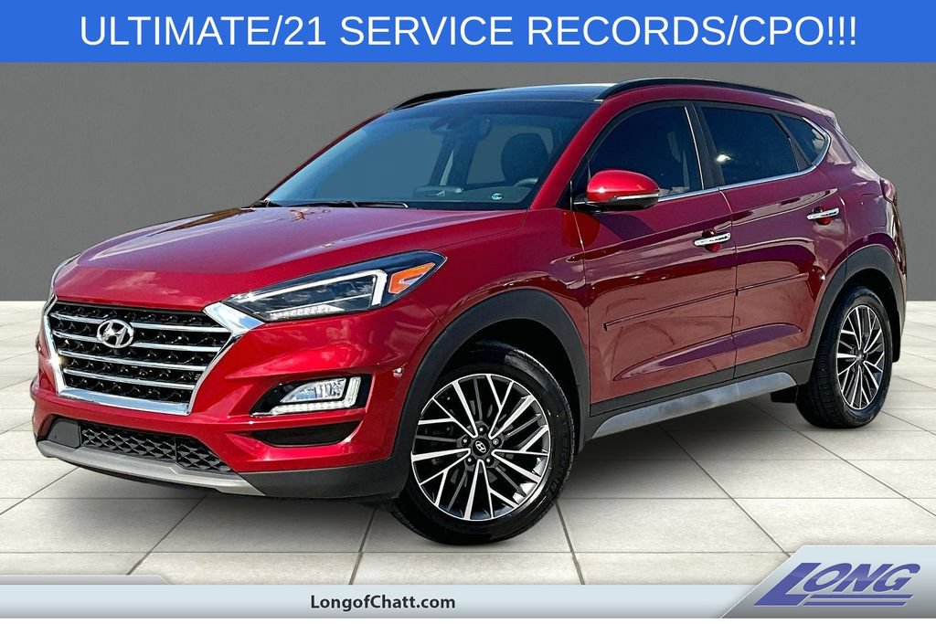 Certified 2021 Hyundai Tucson Ultimate w/ Cargo Package FWD image 1