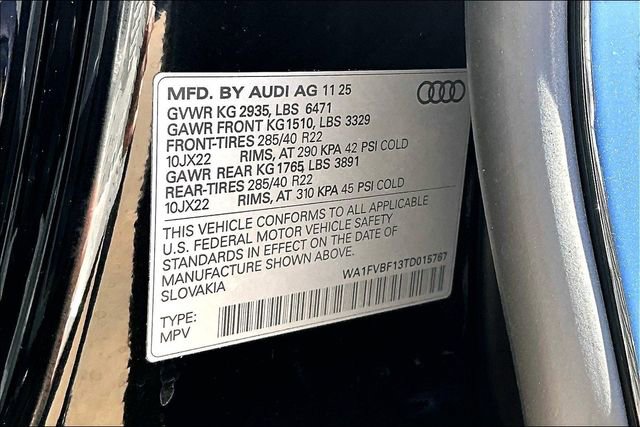 New 2026 Audi Q8 Prestige w/ Prestige Package image 13