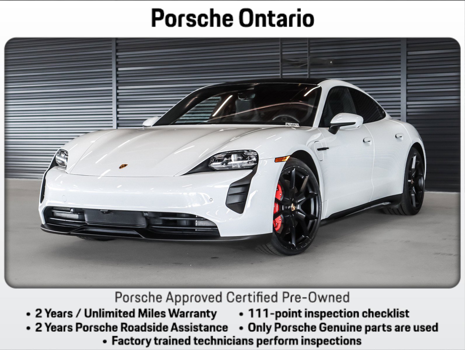Certified 2022 Porsche Taycan GTS AWD/4WD video 1
