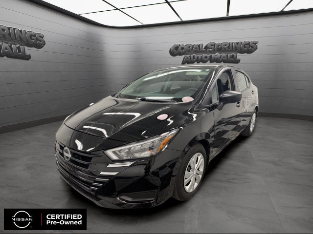 Certified 2025 Nissan Versa S w/ Trunk Package