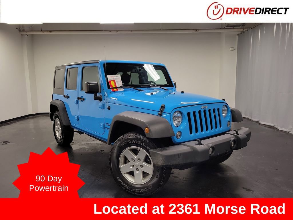 Used 2017 Jeep Wrangler Unlimited Sport w/ Quick Order Package 24S image 1