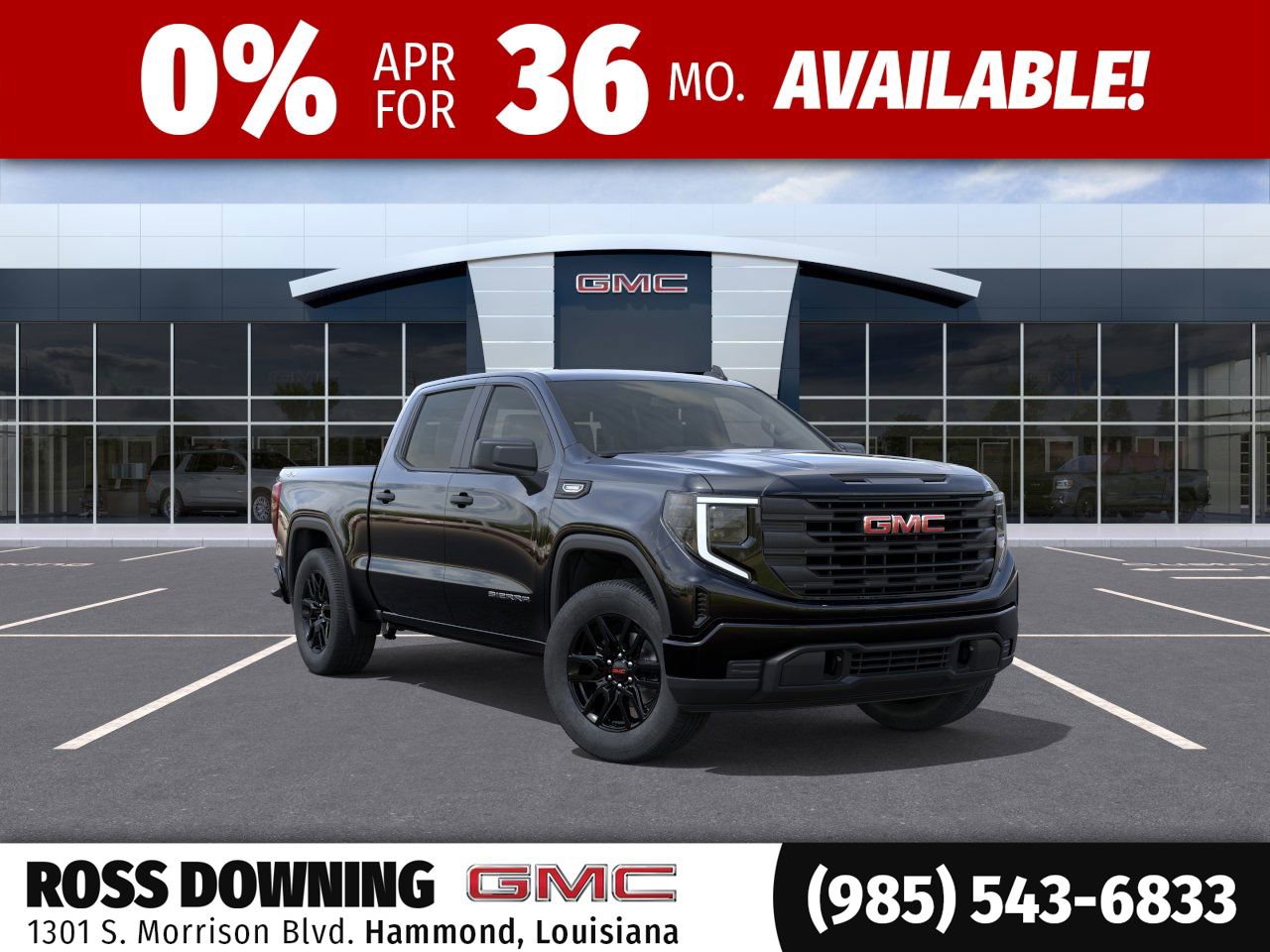 New 2026 GMC Sierra 1500 Pro w/ Graphite Edition image 1
