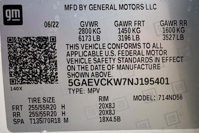 Used 2022 Buick Enclave Avenir w/ Avenir Technology Package AWD/4WD image 37