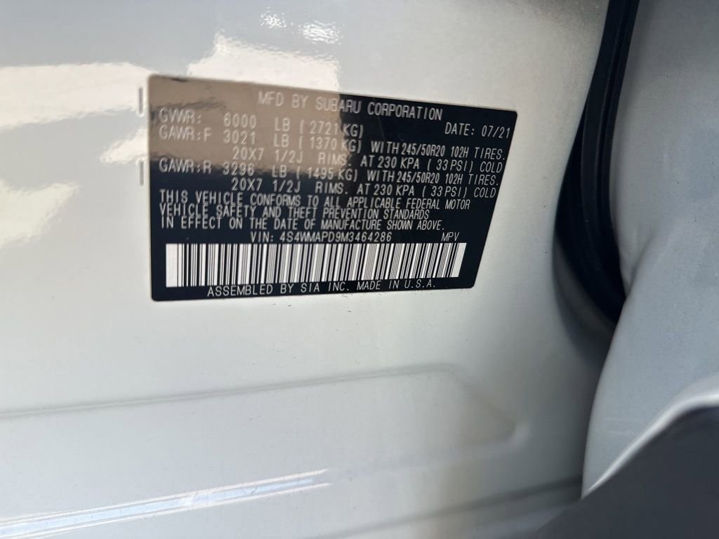 Used 2021 Subaru Ascent Limited w/ Technology Package image 14