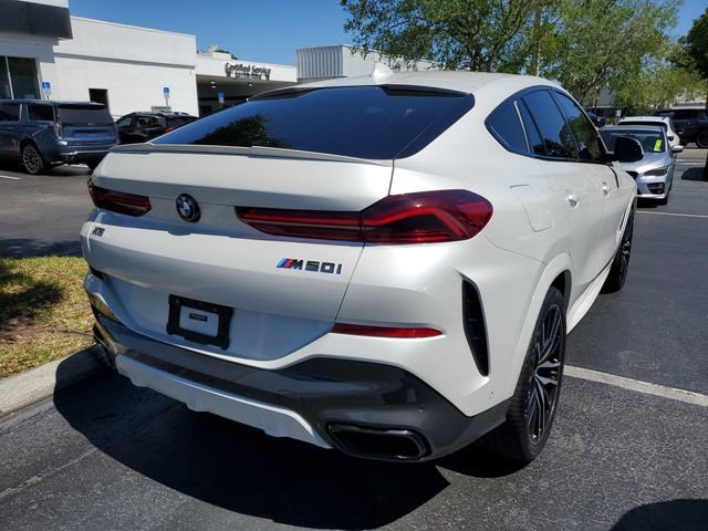 Used 2021 BMW X6 M50i w/ Executive Package AWD/4WD image 4