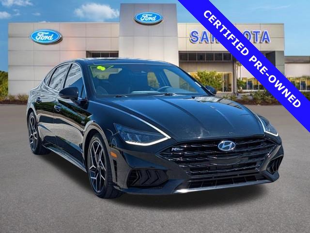 Used 2023 Hyundai Sonata N Line w/ Preferred Accessory Package FWD image 1