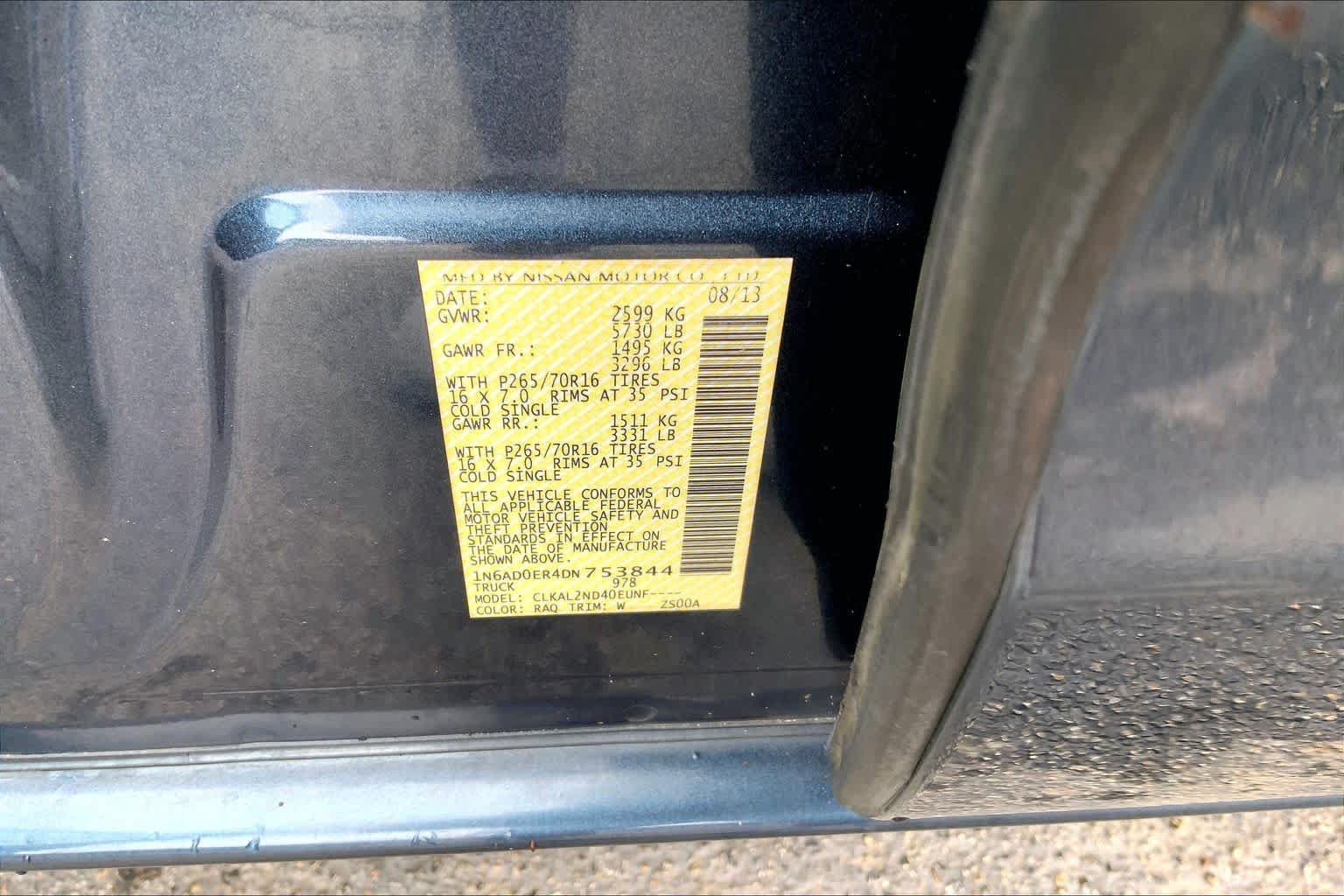 Used 2013 Nissan Frontier SV w/ SV Value Truck Pkg RWD image 31