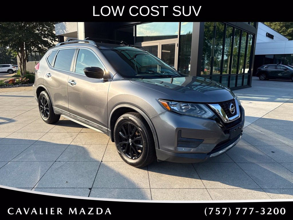 Used 2017 Nissan Rogue SV w/ Midnight Edition Package FWD image 1