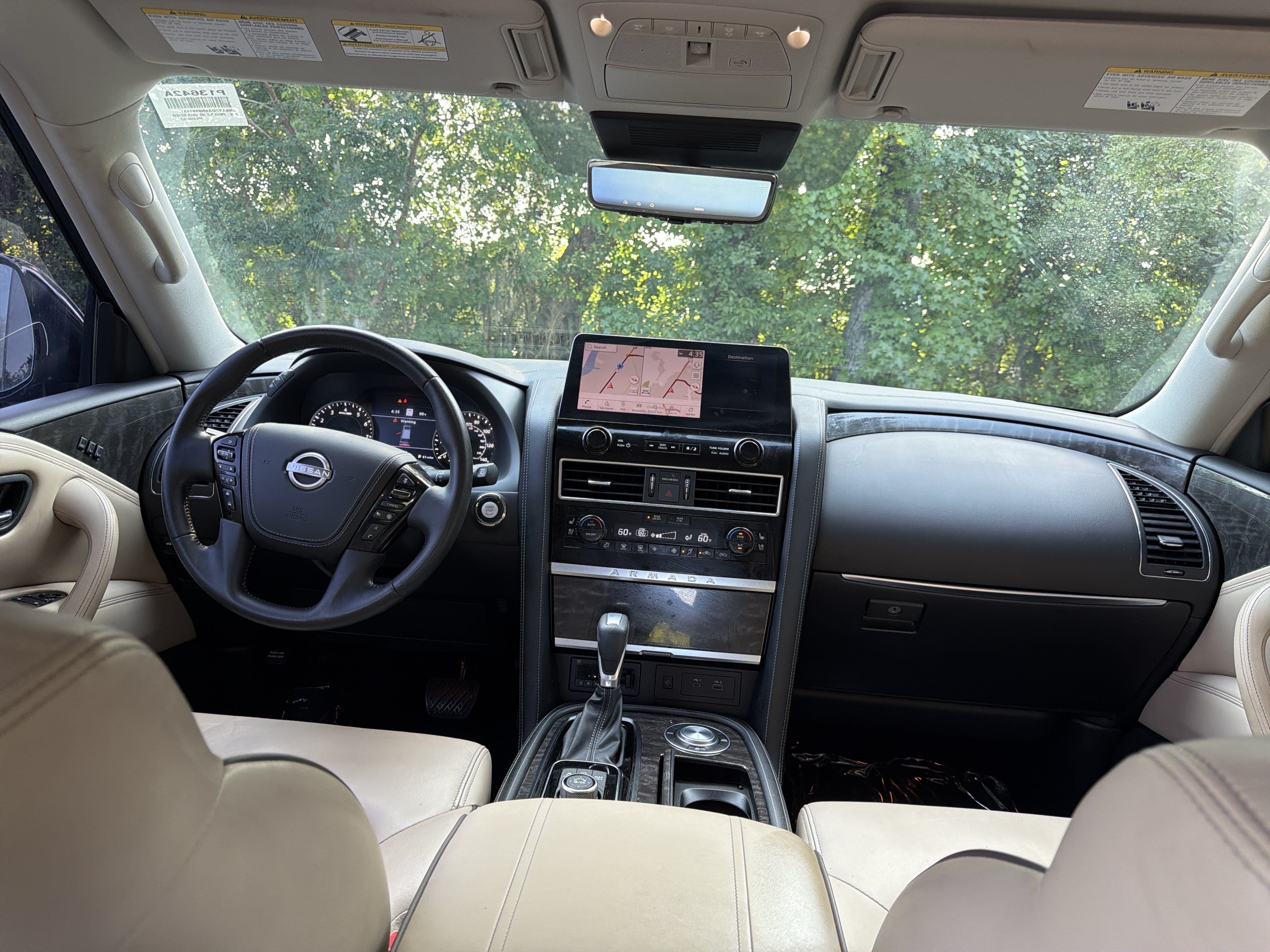 Used 2022 Nissan Armada Platinum w/ Captain's Chairs Package RWD image 30