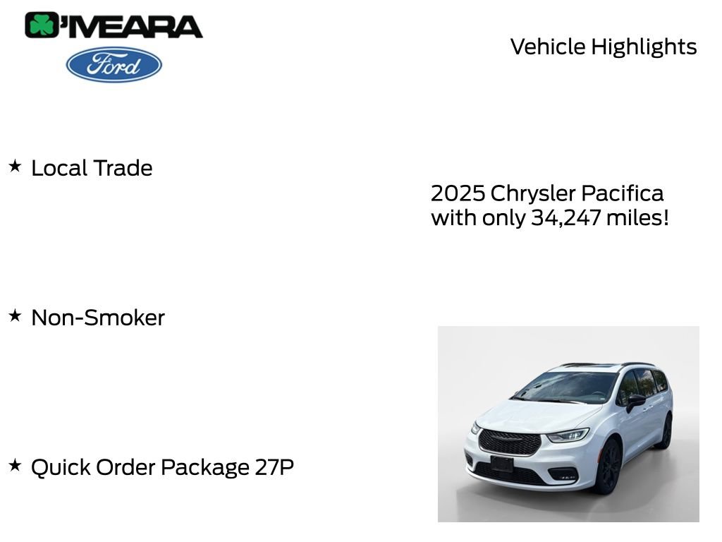 Used 2025 Chrysler Pacifica Limited FWD image 7