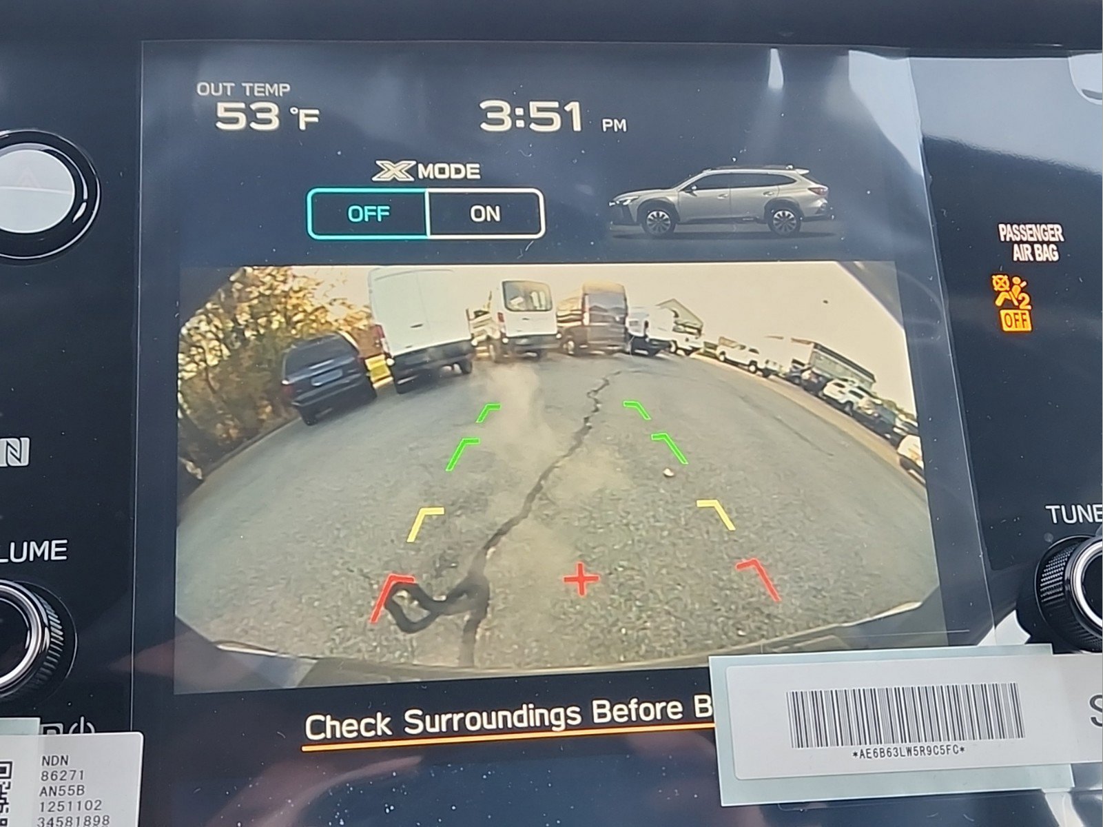 New 2025 Subaru Outback Premium image 8