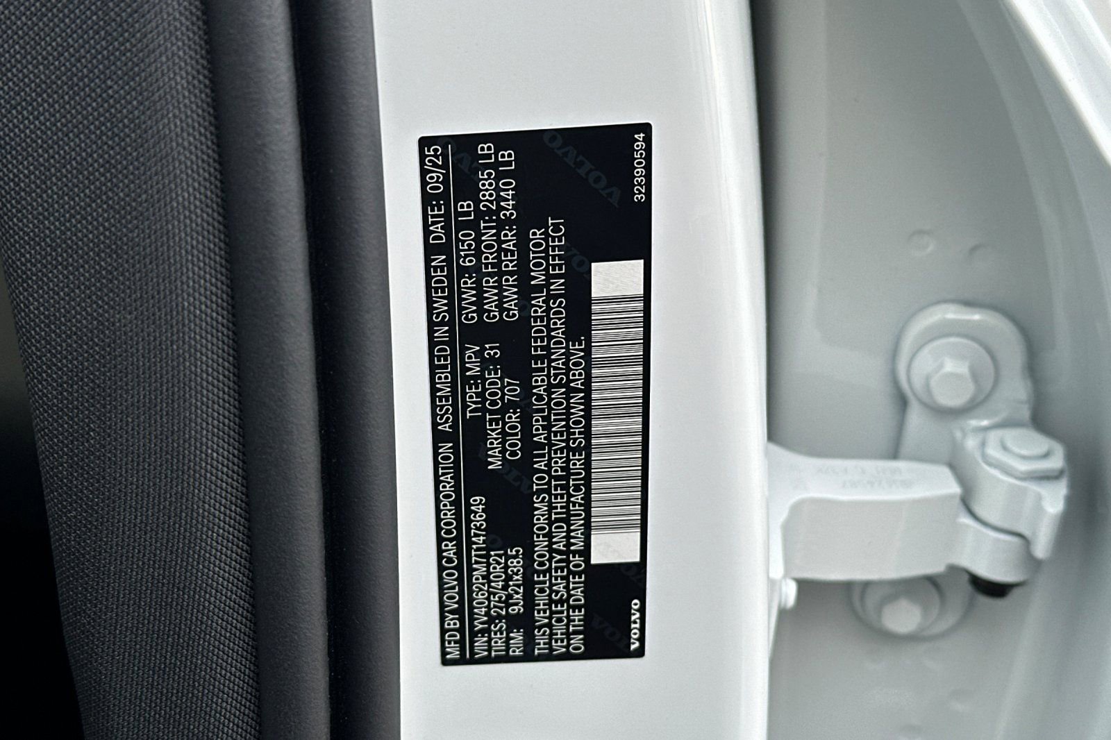 New 2026 Volvo XC90 B6 Ultra w/ Protection Package image 28