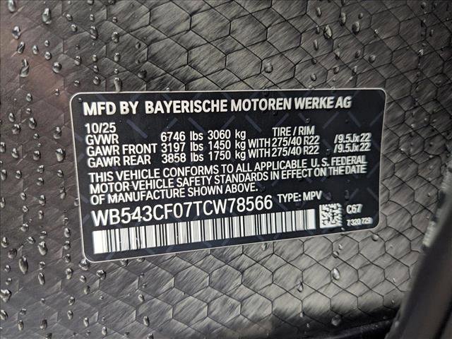 New 2026 BMW iX xDrive45 w/ M Sport Package image 17